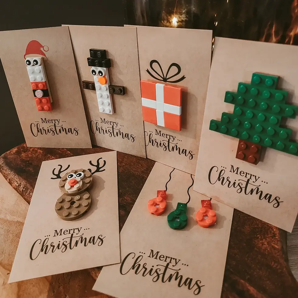 Thumbnail: Holiday Lego Cards