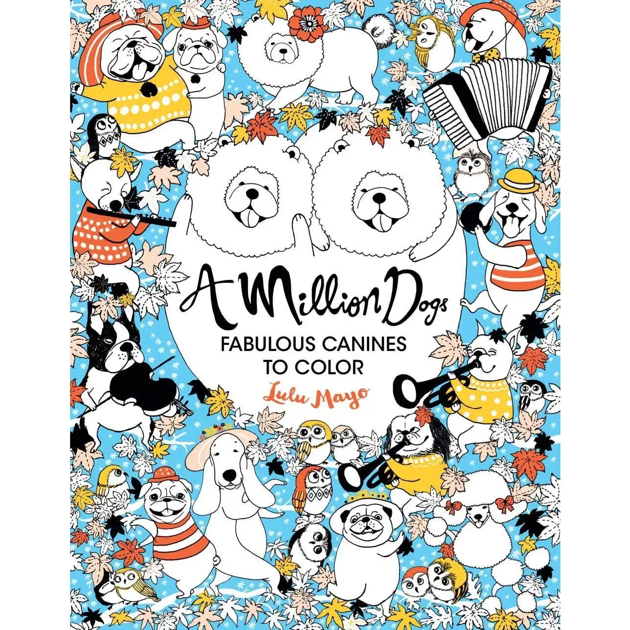 Million Dogs Coloring Book