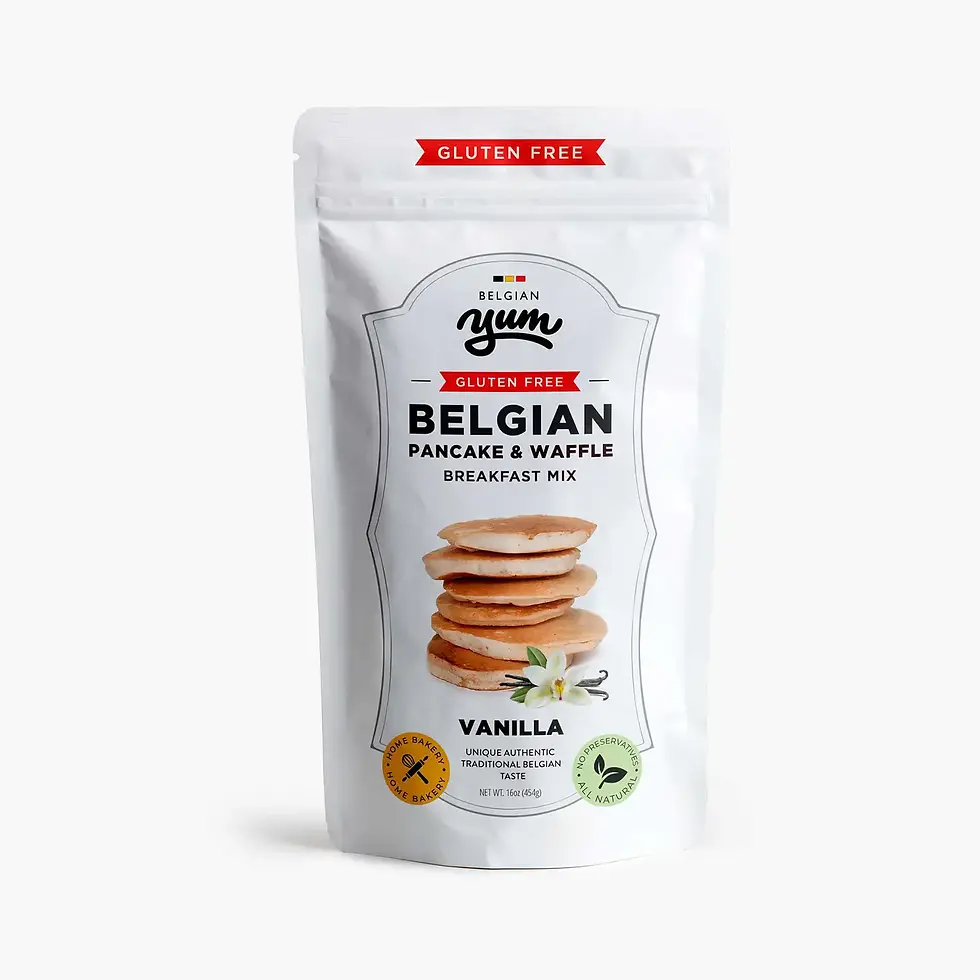 Gluten Free Vanilla Waffle Mix