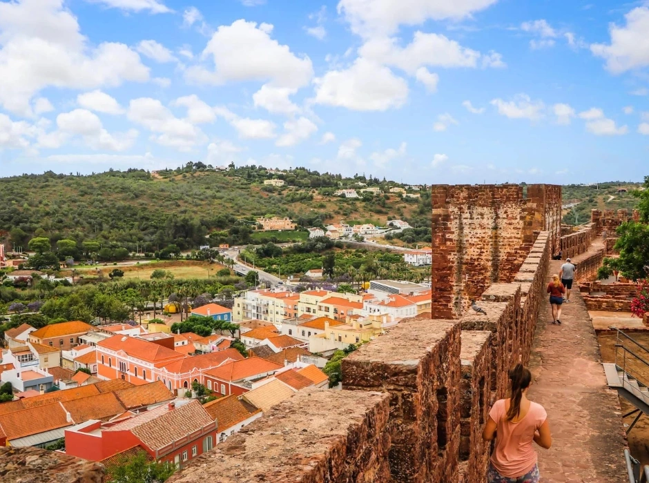 Silves castle algarve portugal