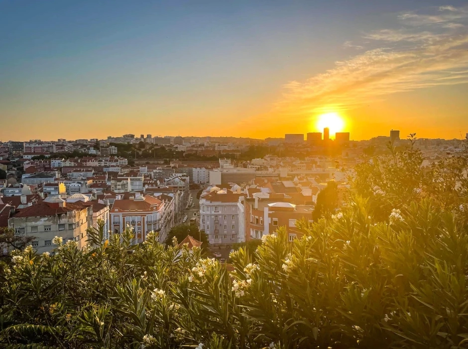 lisbon sunset