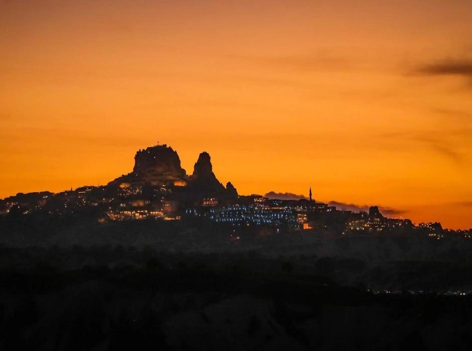 Uchisar Castle Sunset