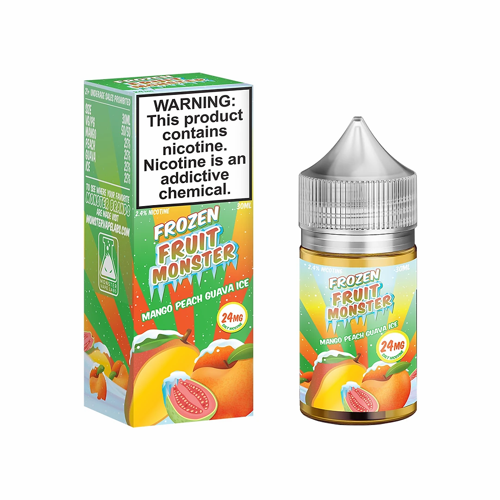 Frozen Fruit Monster Mango Peach Guava Ice (Salt)