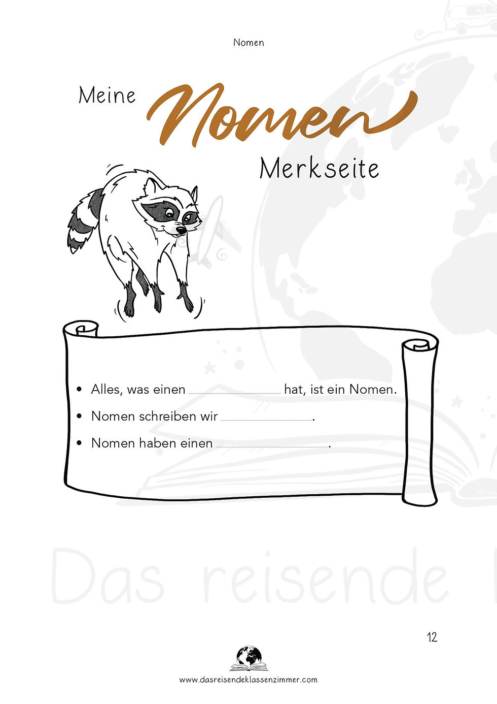Miniaturbild: Der neugierige Waschbär und die NomenTeil 1 (ß)