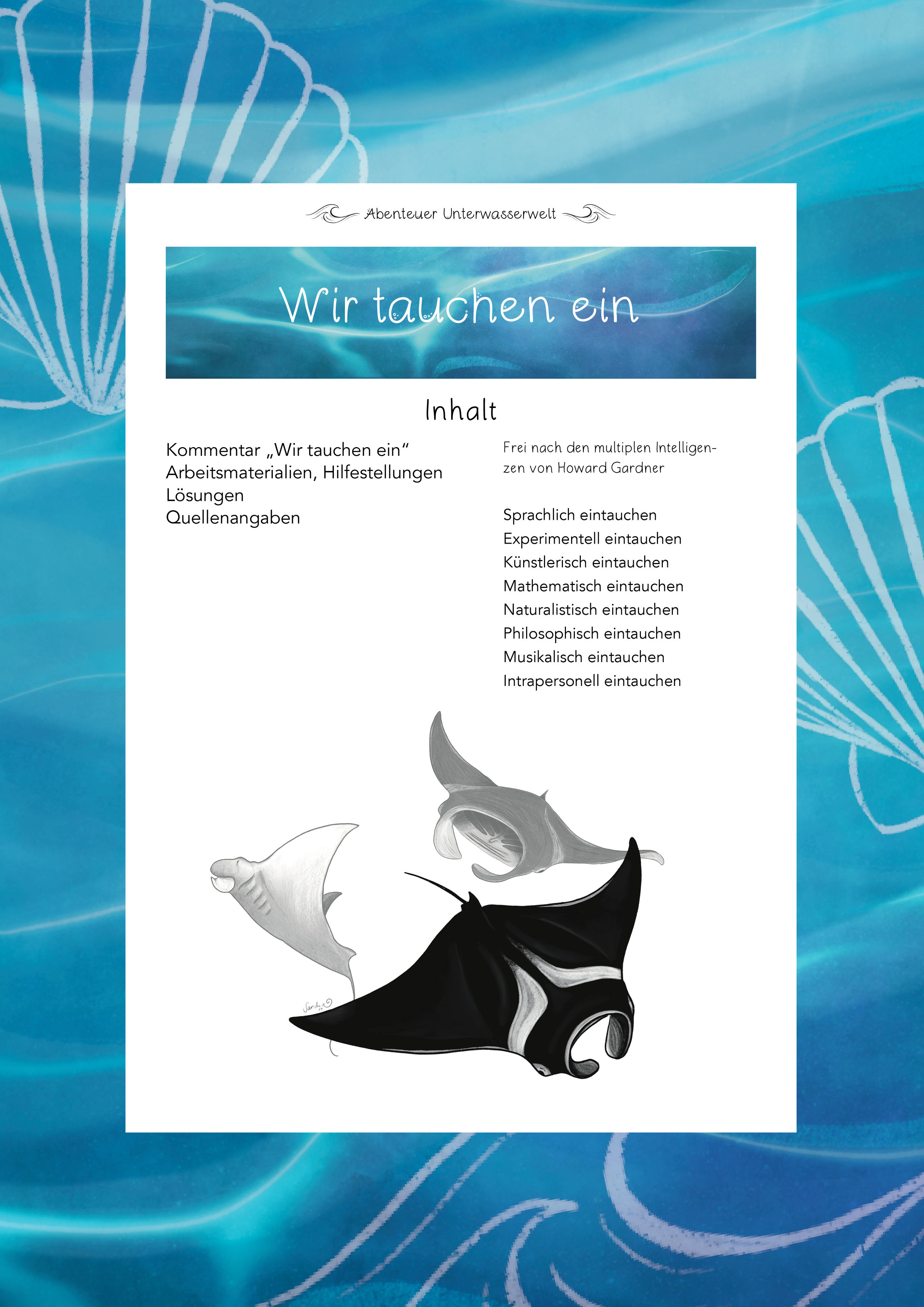 Wir tauchen ein