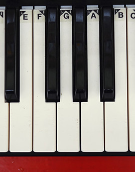 Piano keyboards