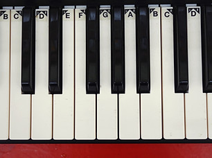 Piano keyboards