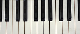 Piano keyboards