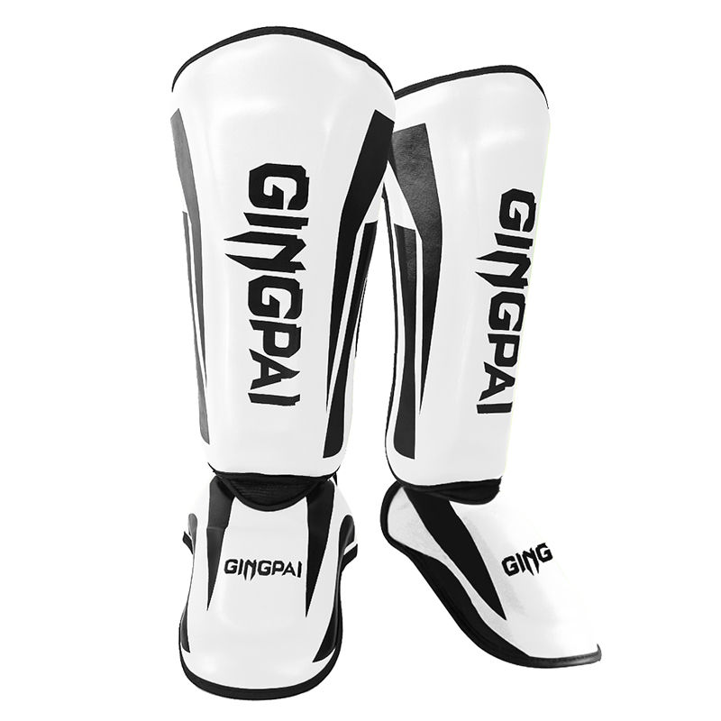 Thumbnail: Kickboxing Boxing Shin Guard Pads Muay Thai Martial Arts Sanda Wushu Leg Protect