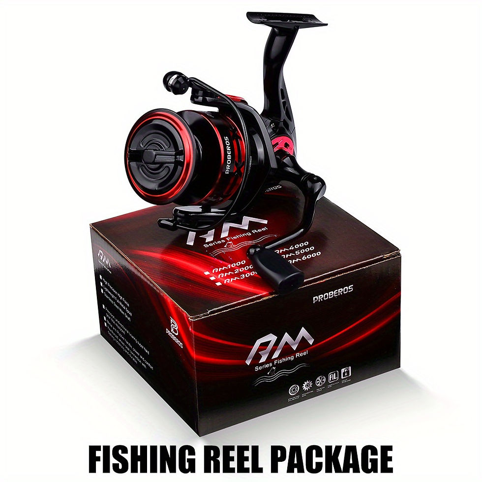 Thumbnail: Heavy-Duty Saltwater/Freshwater Spinning Fishing Reel with 5.2:1 Gear Ratio - Sp