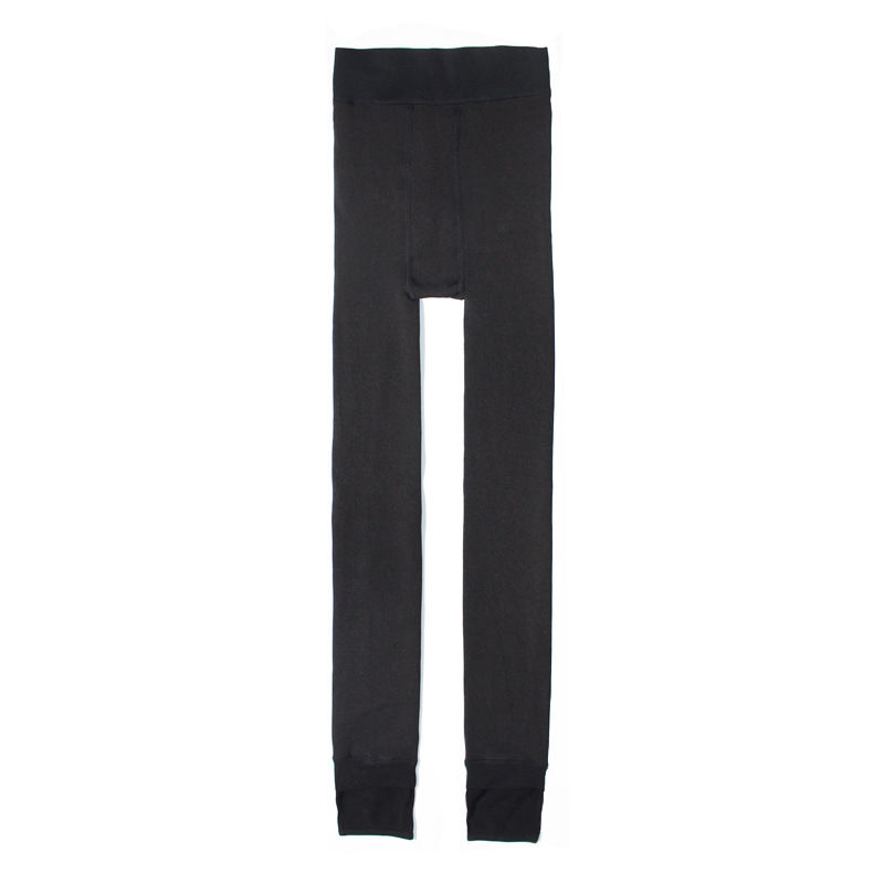 Thumbnail: Women Leggings Winter Warm Thicken Velvet Elastic High Waist Leggings Fleece Cas