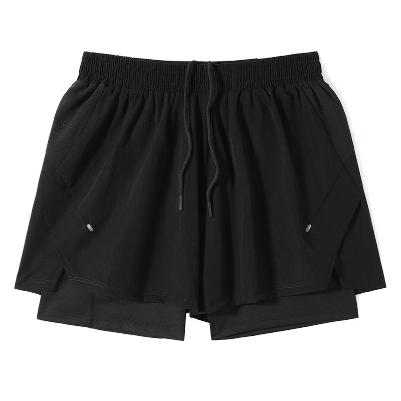 Thumbnail: Men's Running Shorts Gym Sports Fitness Training Jogging Sportswear Breathable Q