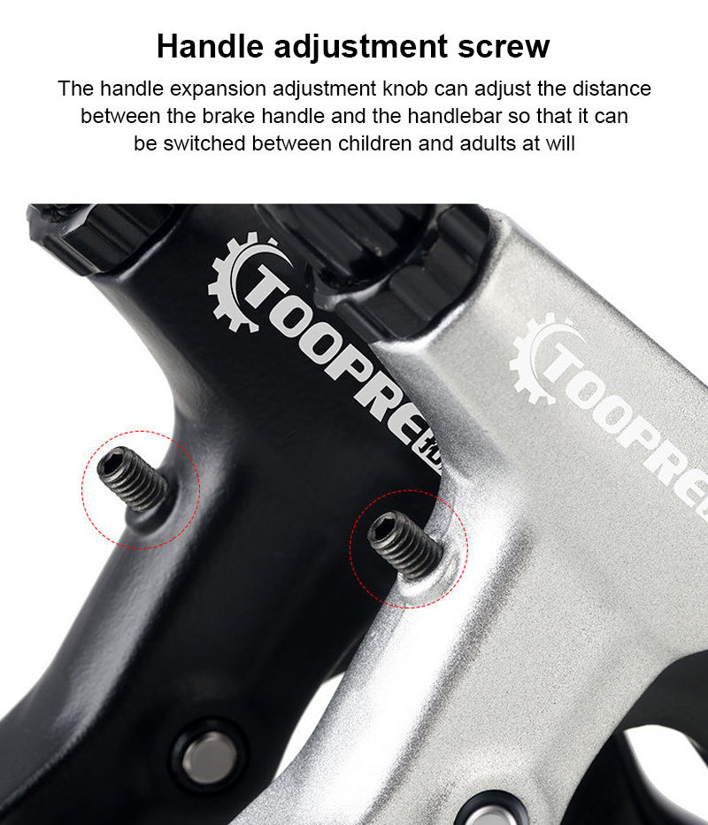 Thumbnail: Ultra Light Mountain Bike Brake Handle - V Brake/Disc Brake, Aluminum Alloy Hydr