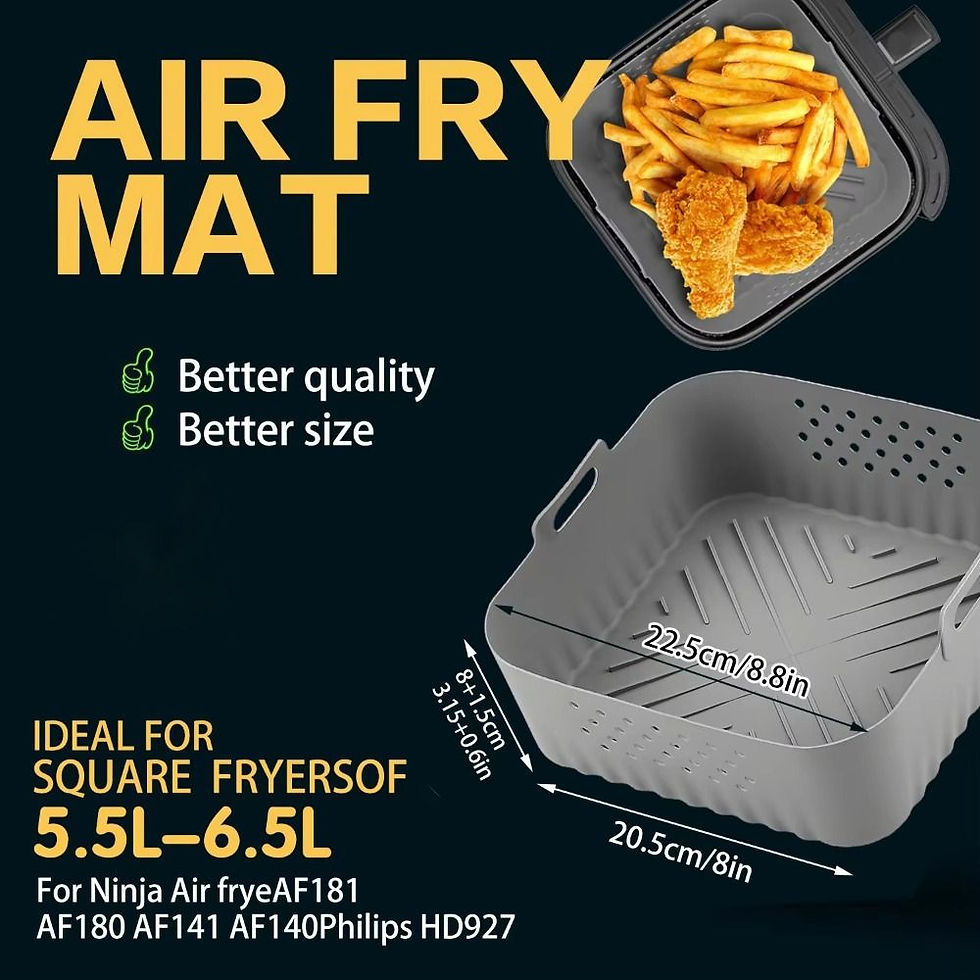 Miniatura: Reusable Silicone Air Fryer Tray