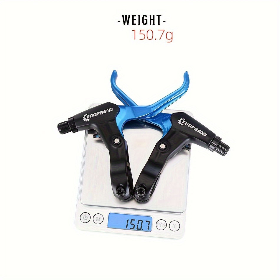 Thumbnail: Ultra Light Mountain Bike Brake Handle - V Brake/Disc Brake, Aluminum Alloy Hydr