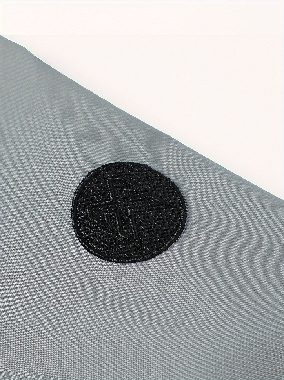 Thumbnail: Men'S Letter Embroidered Casual Bomber Jacket, Mens Winter Jackets And Coats, Fr