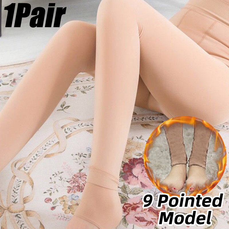 Thumbnail: Women Winter Leggings Warm Leggins High Waist Solid Color Velvet Women Thickened