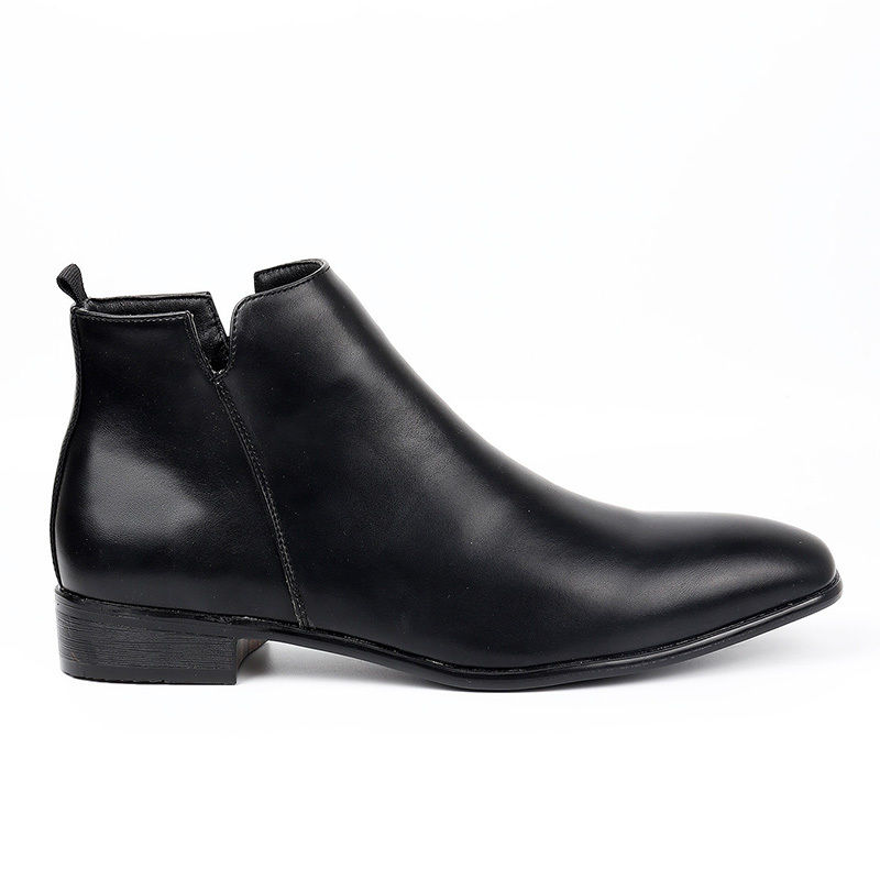 Thumbnail: Men's Fashion Zipper Chelsea Boots