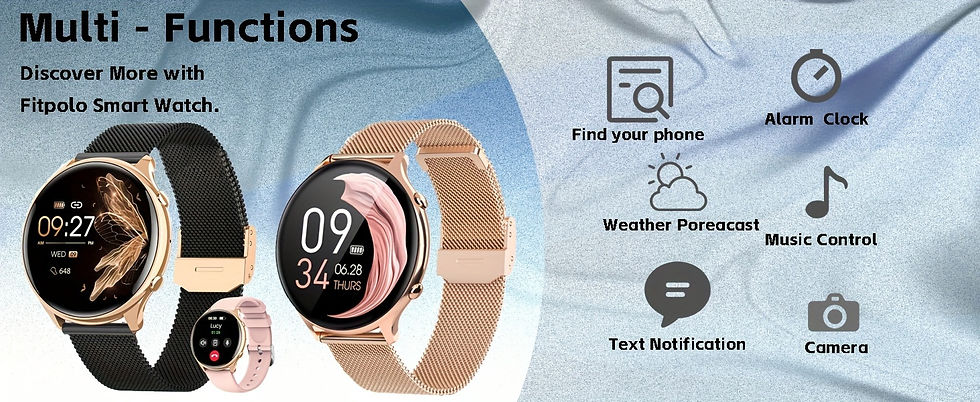 Thumbnail: Smart Watches For Women, Answer/Make Calls, 1.39" Smartwatch, 120+ Sports Mode, 