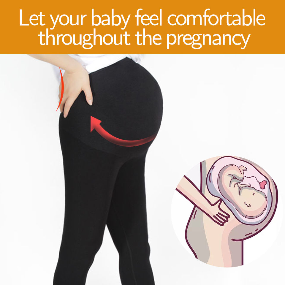 Thumbnail: High Waist pregnancy Leggings Skinny Maternity clothes for pregnant women Belly 