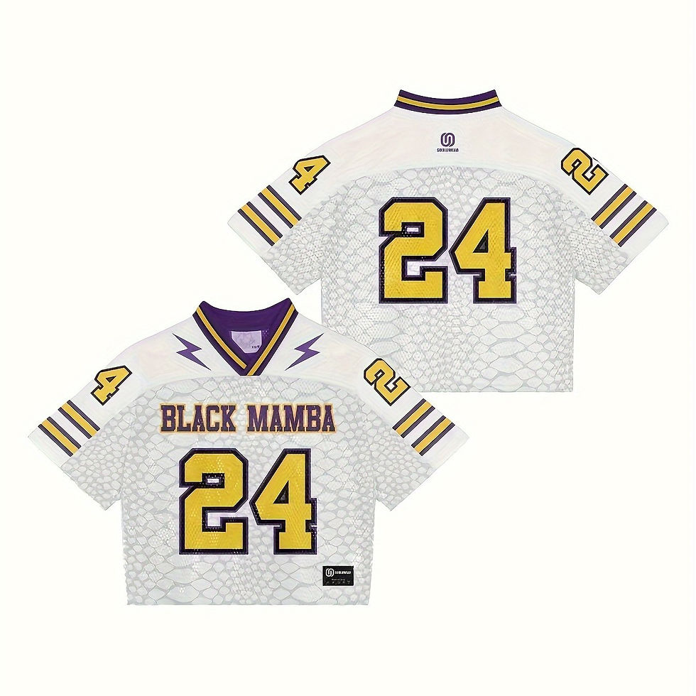 Thumbnail: SOULOWEAR #24 Print Street & Cropped Style Boxy Mesh Shirt For Men & Women, Brea