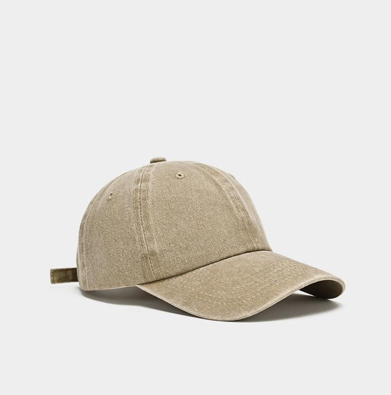 Thumbnail: Baseball Cap Washed Cotton Men Women Snapback Hat Vintage Hip Hop Caps Solid Col