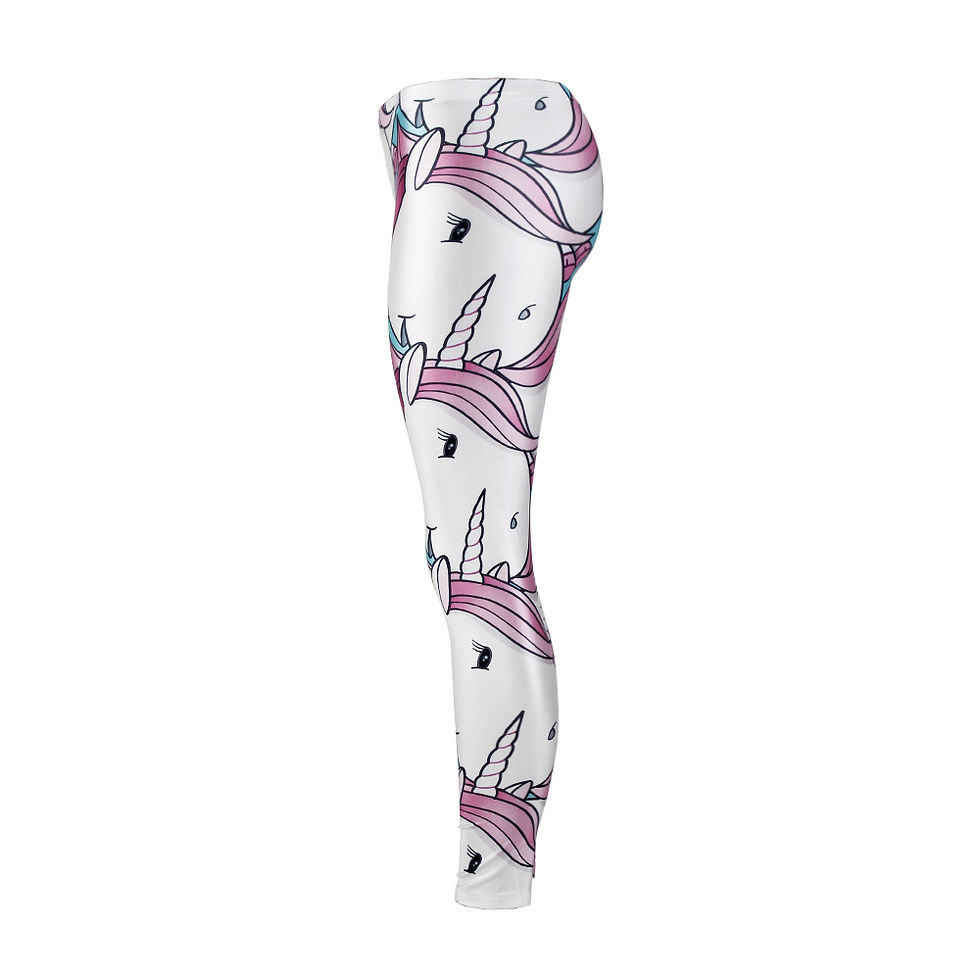 Thumbnail: Women Leggings Lovely Hologrephic Digital Print Fitness legging High Waist Worko
