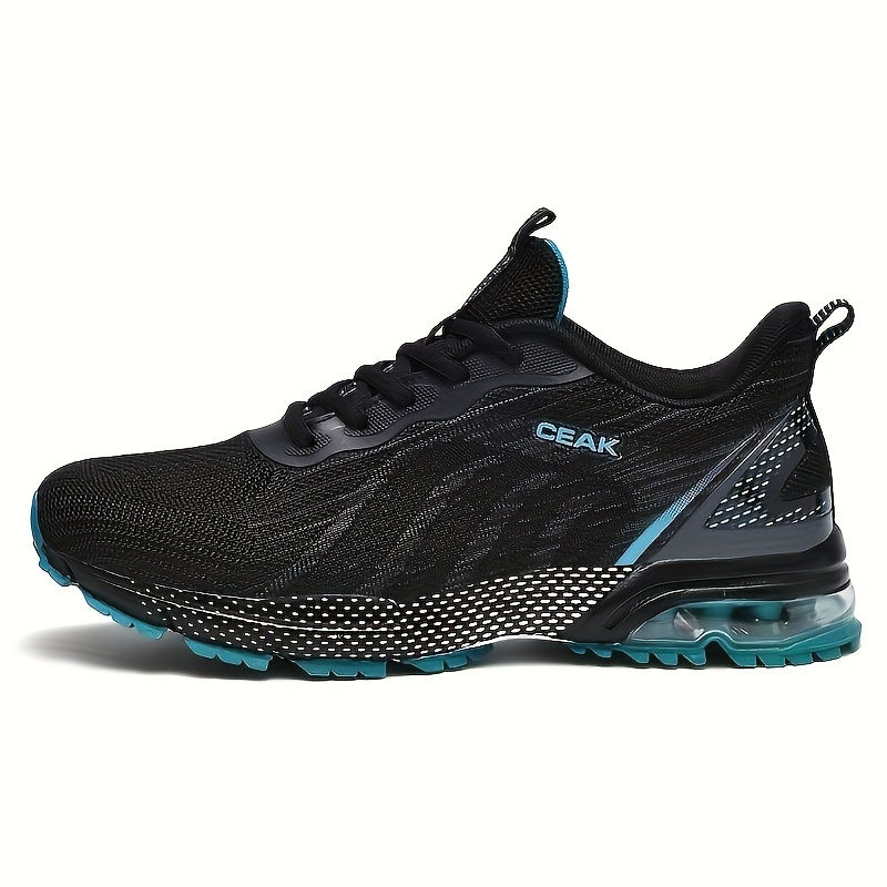 Thumbnail: Men' S Air Cushioned Running Shoes Comfortable Walking, Tennis Shoes Lightweight