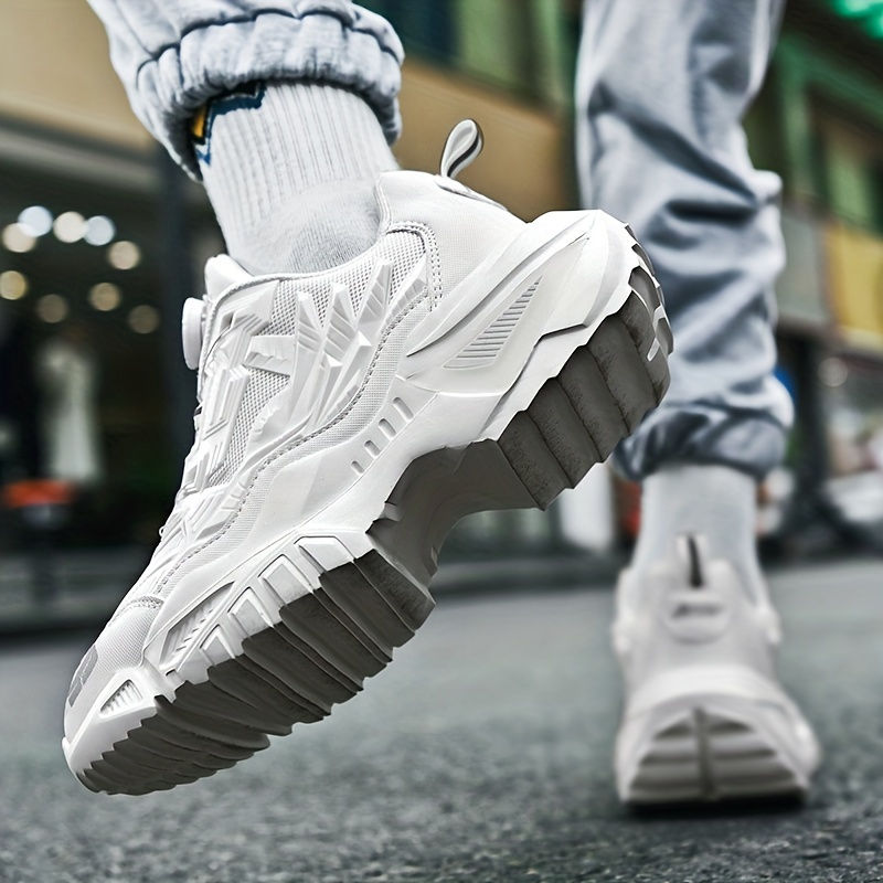 Thumbnail: Men'S Breathable Running Shoes - Lightweight Sneakers with Cushioned TPU Sole, L