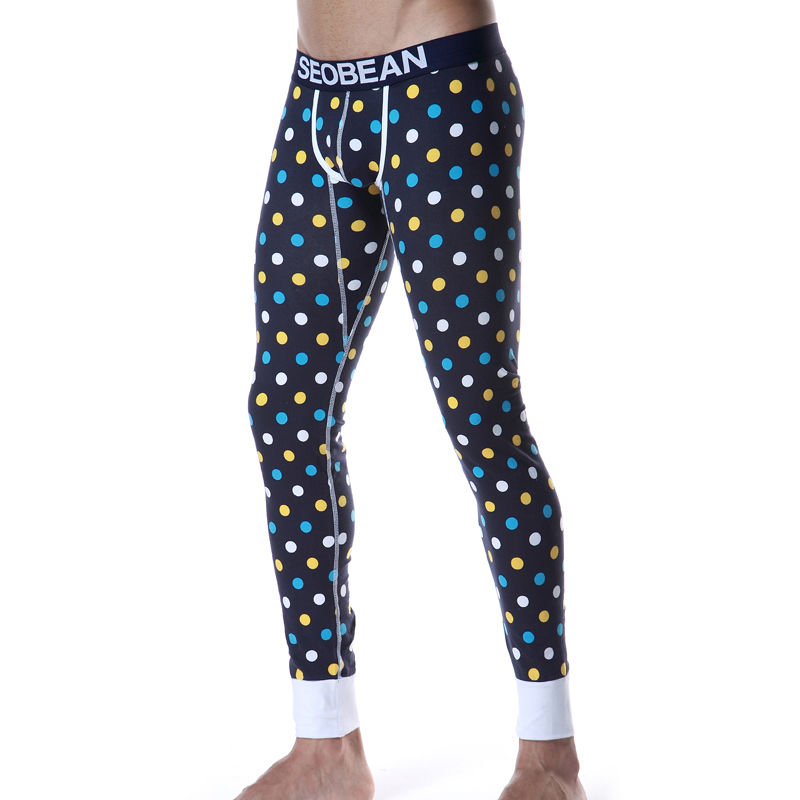 Thumbnail: Thermal Long Johns Men Leggins Priented Camouflage Cotton Warm Long Underwear Th