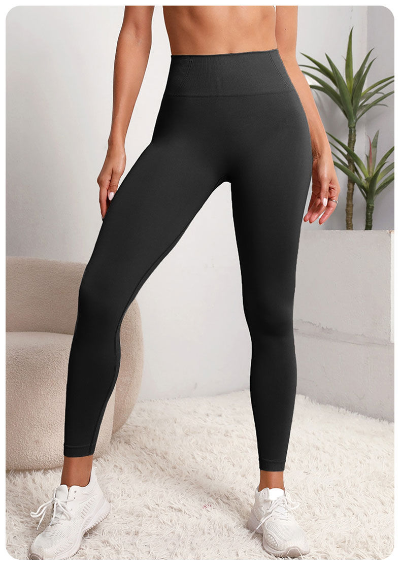 Miniatura: Women Seamless Hip Lifting Women Seamless Sports Leggings High Waist Fitness Leg