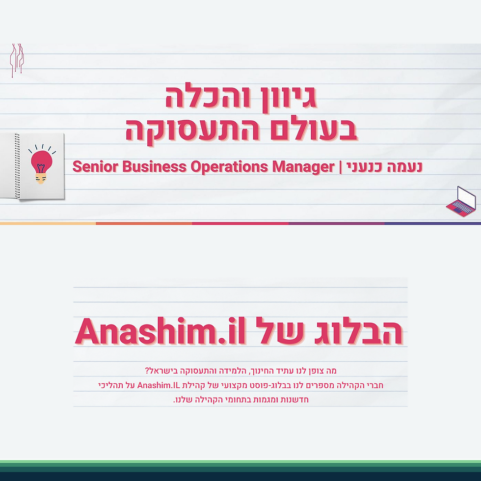 גיוון והכלה בעולם התעסוקה