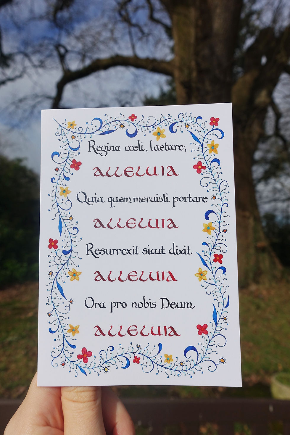 Thumbnail: Regina Coeli Easter Cards