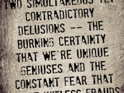 The Writer's Affliction