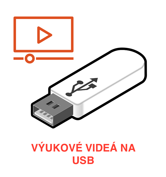 Výukové videá na USB