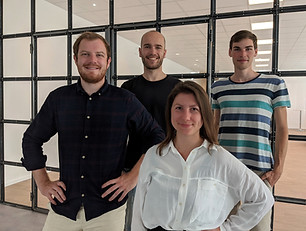 Our founding team together 
