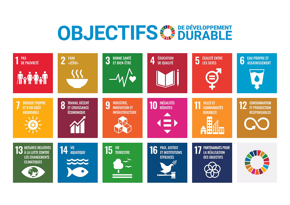 0bjectifs de Développement Durable - ORGANISATION DES NATIONS UNIES