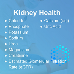 What's included in the Signature Blood Test.
