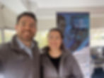 Mark and Siobhain from the Health Lab.
