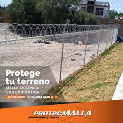 Instalación de malla Ciclónica