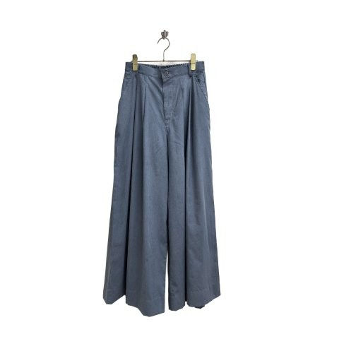 サムネイル： ピーチスキンツイルタックワイドパンツ
