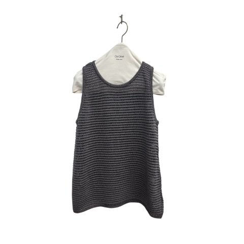 ニットメッシュAラインタンクトップ