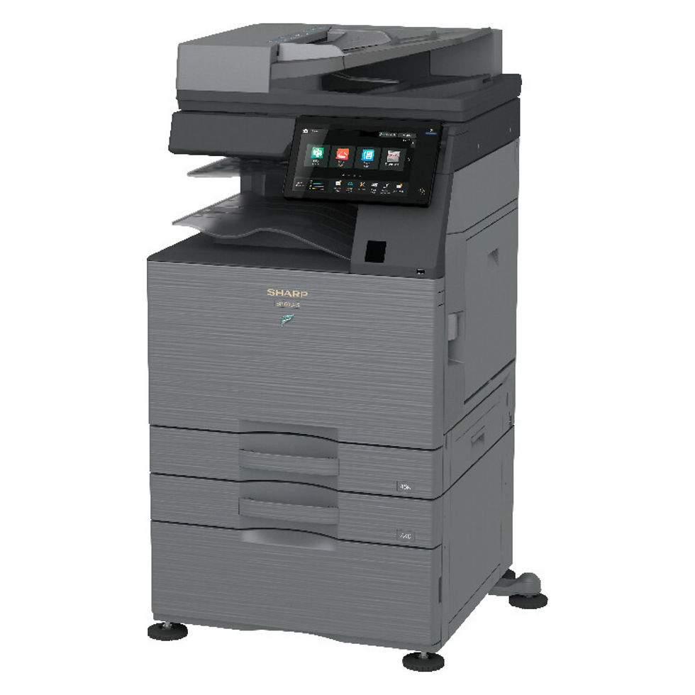 Thumbnail: Sharp BP-50C31 / BP50C31 A3 colour multifunctional printer  slant view
