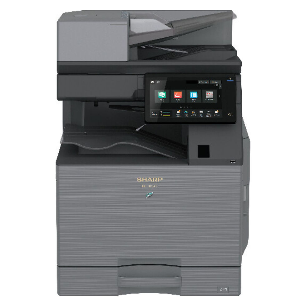 Thumbnail: Sharp BP-50C45 / BP50C45 A3 colour multifunctional printer mini with single paper tray