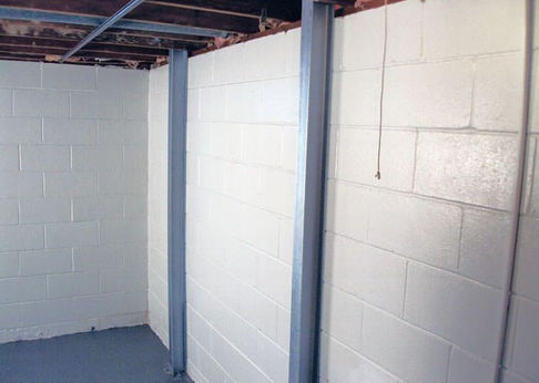 Basement CMU Wall Reinforcement