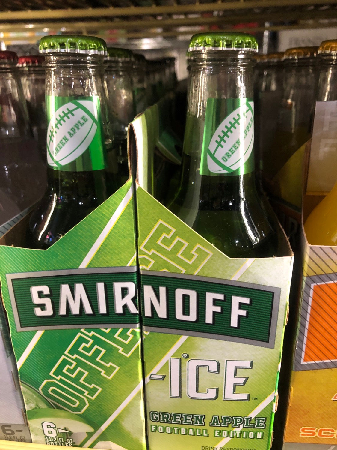 SMIRNOFF 6PK GR APPLE 12Z 6B