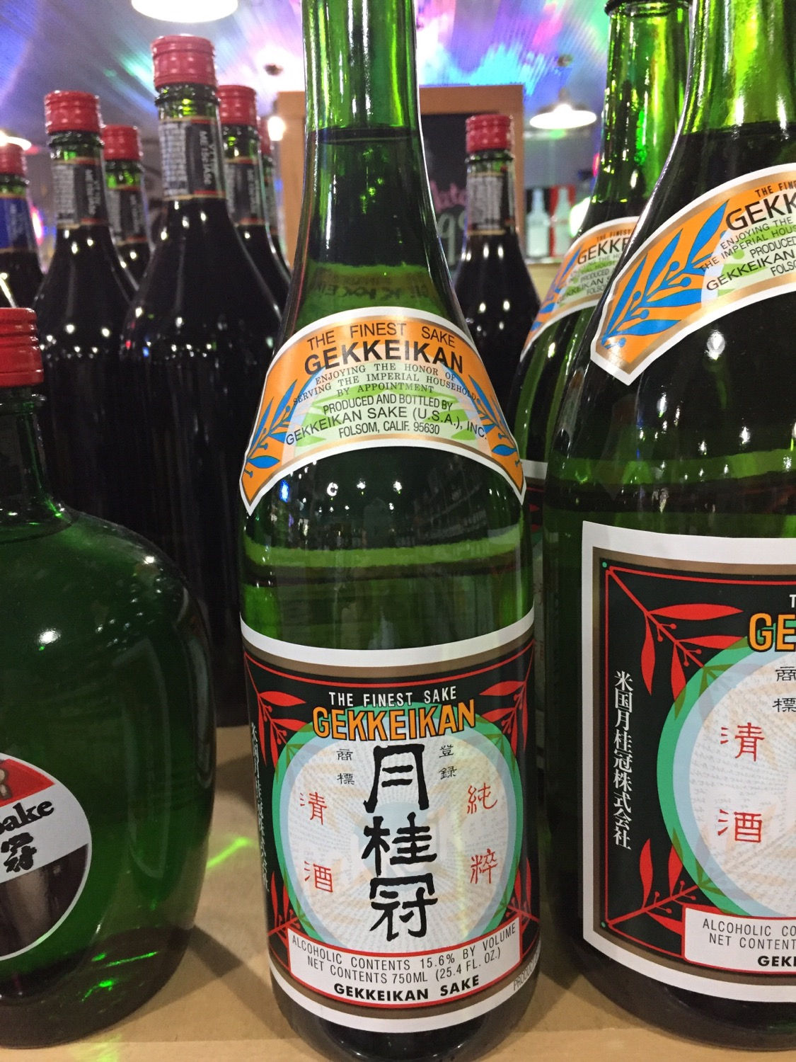 GEKKEIKAN SAKE 14.6  750ML