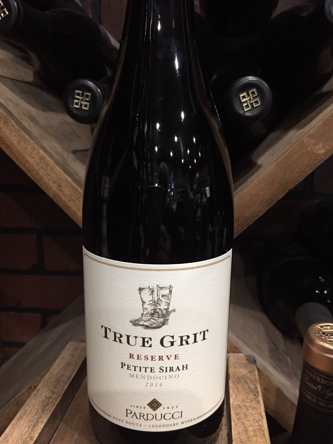 TRUE GRIT PETITE SIRAH 750ML