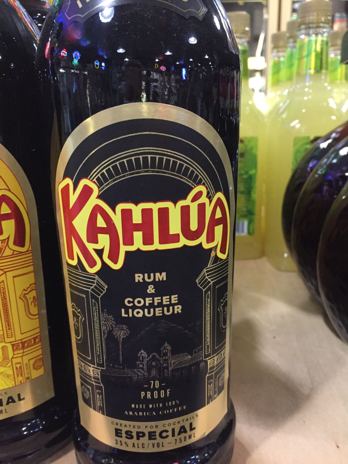 KAHLUA ESPECIAL  750ML