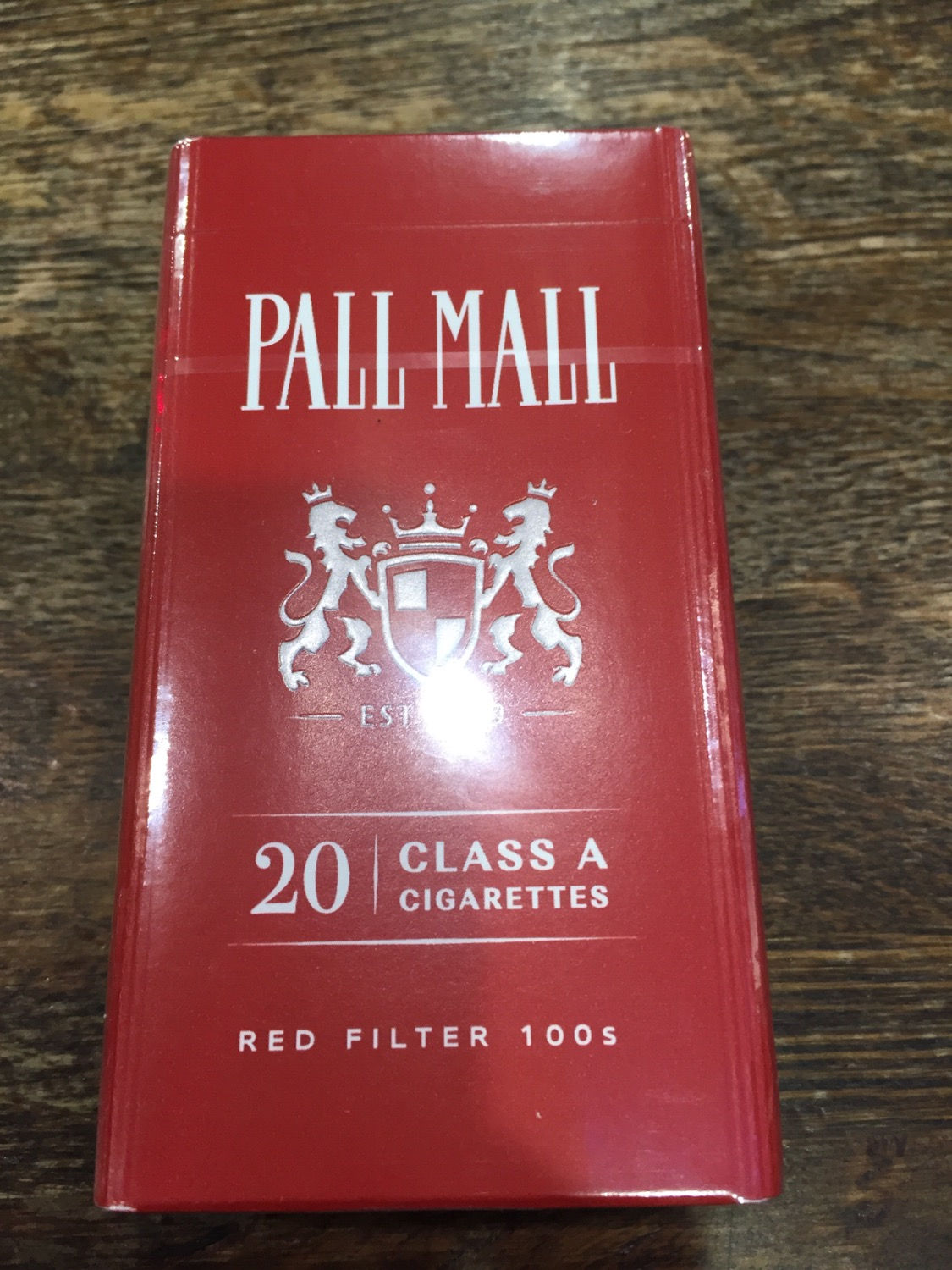 PALL MALL RED 100